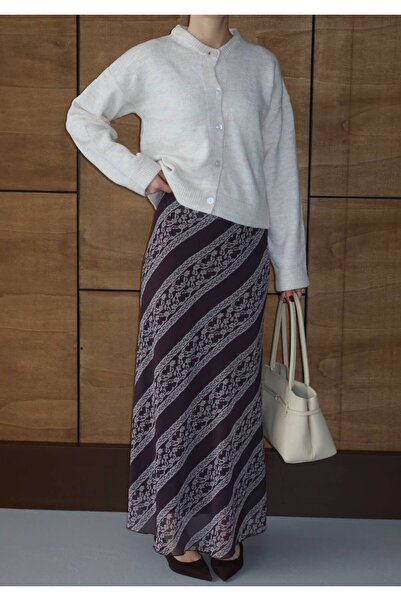 bymaestro woman Women's Chiffon Lined Long Skirt