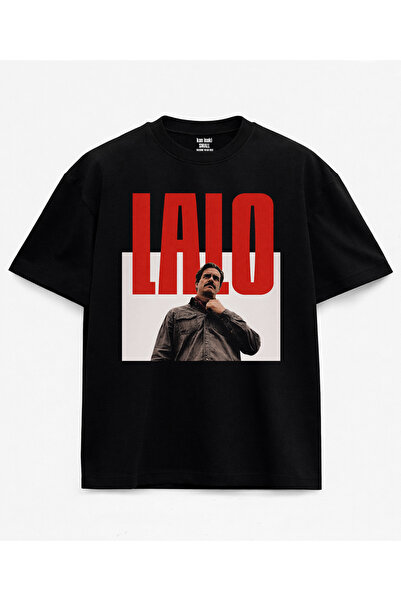 kun inaki Lalo Salamanca Better Call Saul Breaking Bad Baskılı Siyah Unisex T...