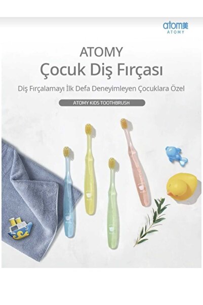 Atomy Yumuşak Çocuk Diş Fırçası 6+ Yaş (YEŞİL RENK)
