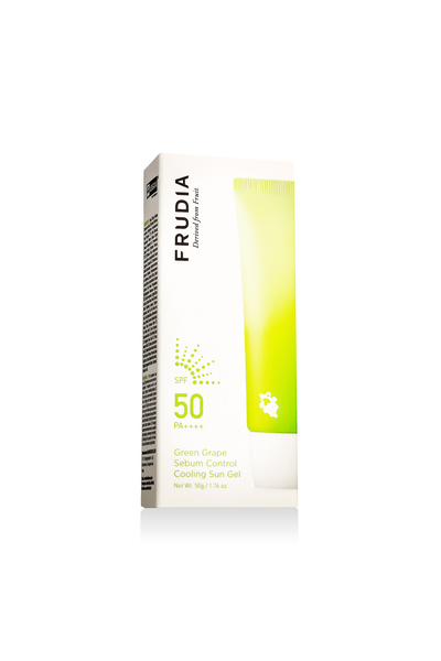 FRUDIA Δροσιστικό αντηλιακό τζελ ελέγχου σμήγματος Green Grape SPF 50 PA++++ ...