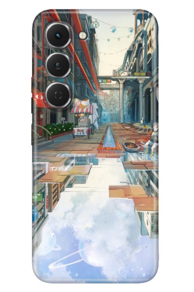 TECNO Spark 40 Pro Km6 Case Decorative Silicone Printed Cover 3D Anime