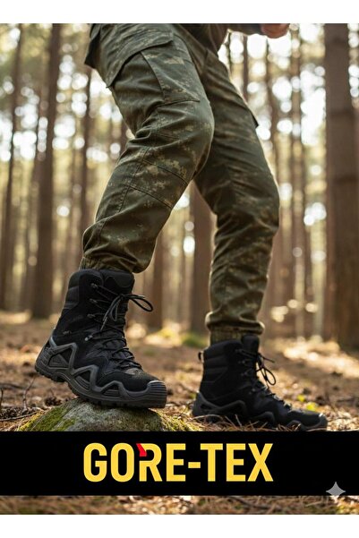 Neco أحذية طويلة تكتيكية سكوتشلاندية مقاومة للماء مع تقنية GORETEX، نعل خفيف ...