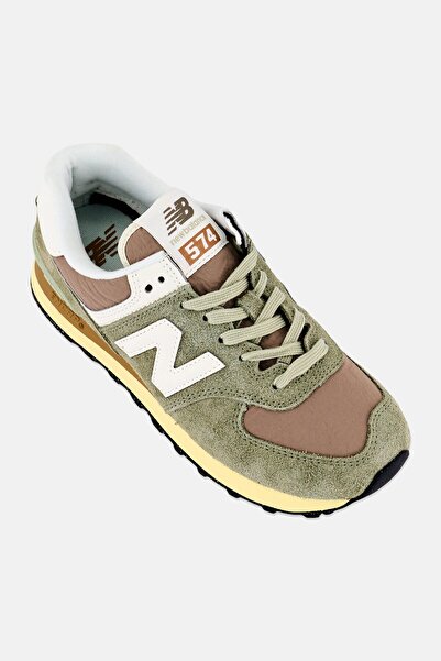 New Balance Kids Boy U574TNB Lace Up Outdoor Shoes, Olive