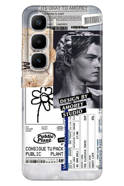 TECNO Infinix Hot 60 Pro+ Plus Case Colorful Silicone Printed Tpu Amorey