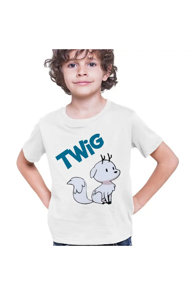 OEM Παιδικό T-shirt Hilda Twig White Fox Trolberg για αγόρια