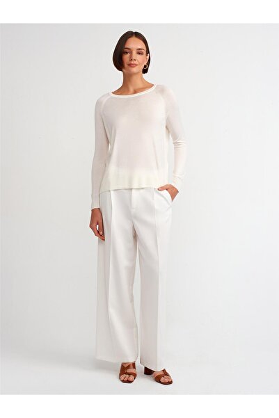 MU&ME BOUTİQUE Sweater Circular Necklace Thin Knitwear