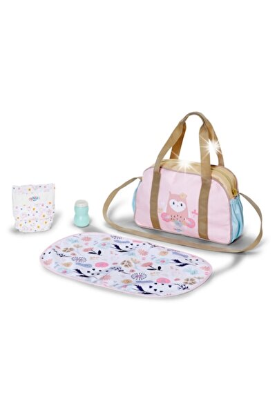 BABY born Changing Bag, Flower Set for Dolls 36-43 cm