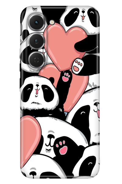 TECNO Spark 40 Pro Km6 Case Colorful Silicone Printed Tpu Cute Panda