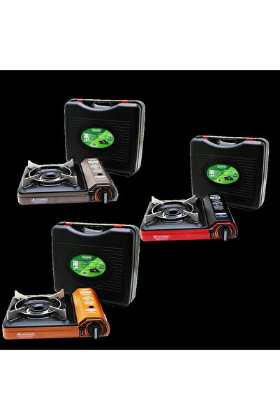 shopwave طباخ تخييم محمول برو مع حقيبة - GAZ STOP EMN. - WINDBREAKER (5047)