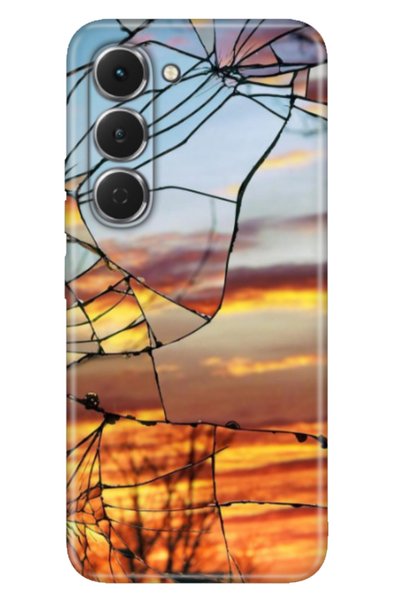 TECNO Spark 40 Pro Km6 Case Decorative Silicone Printed Cover Sunset