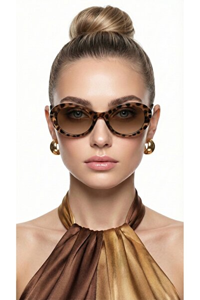 JULIANO Finley Leo-Brown Sunglasses