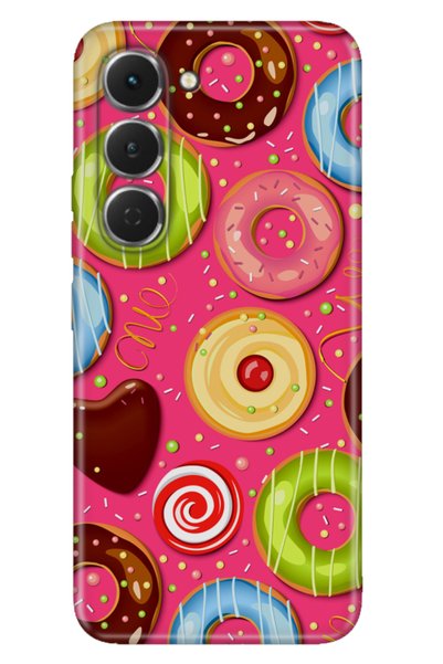 TECNO Spark 40 Pro Km6 Case Decorative Silicone Printed Cover Donut