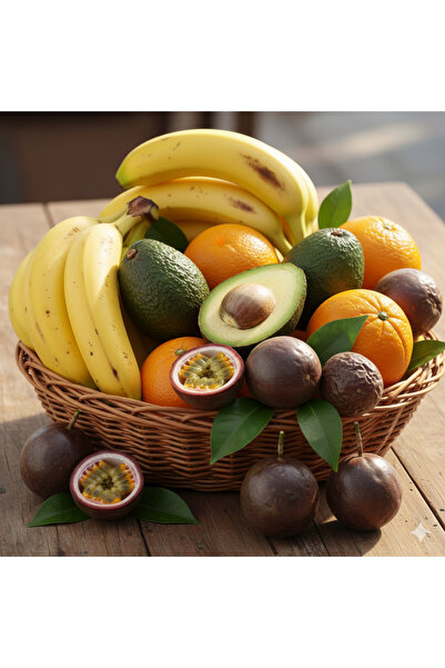 Labari Lezzet Paketi 2 kg Avokado, 1 kg Muz, 1 kg Portakal, 500 gram Pasiflora