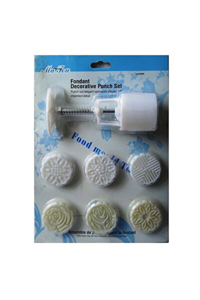 Generic Fondant Decorative Punch Set L - 035