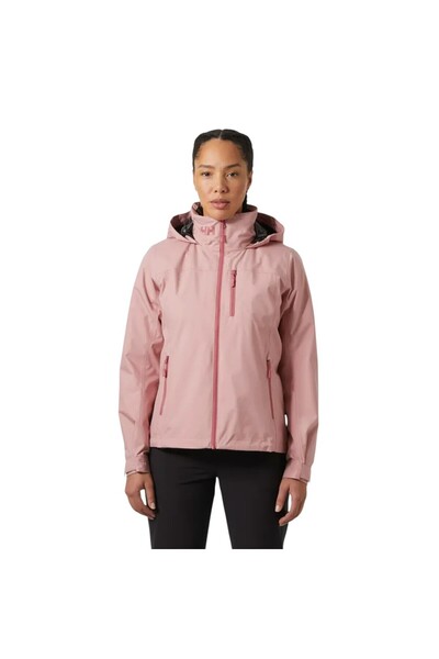 Helly Hansen Women's Pink W Crew Hooded Midl Coat 2.0 Coat Hha.34447 Hha.057