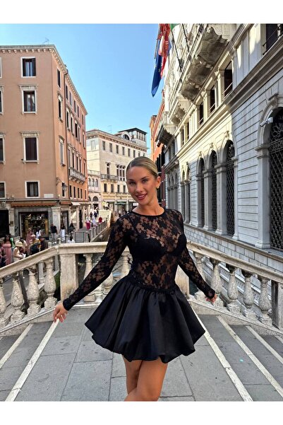 FİNNS Rochie din dantelă cu fustă balon