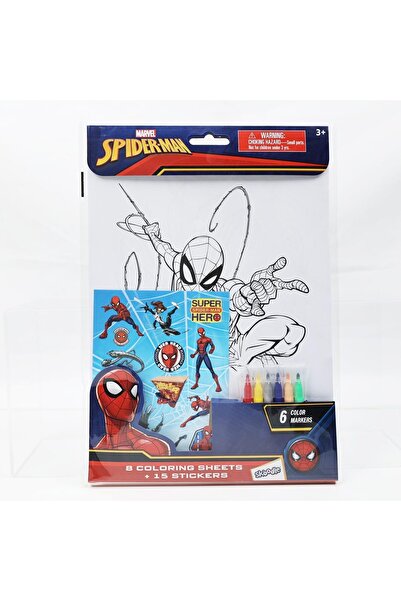 SKOODLE صفحات تلوين سبايدرمان من مارفل | مجموعة أدوات فنية وحرفية | نشاط ممتع...