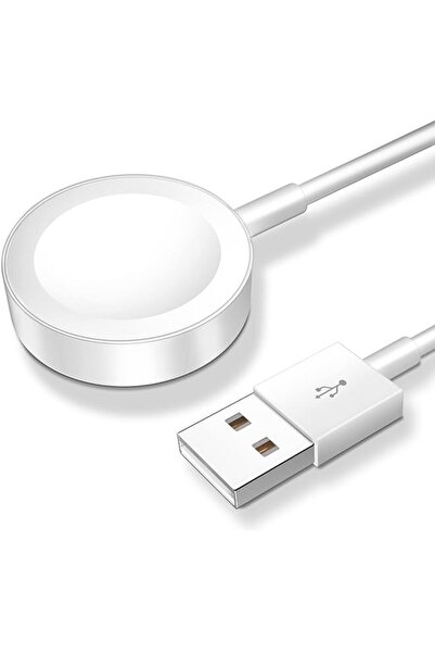 The Bros كابل شحن مغناطيسي سريع، شحن لاسلكي مغناطيسي محمول متوافق مع ساعة آبل...