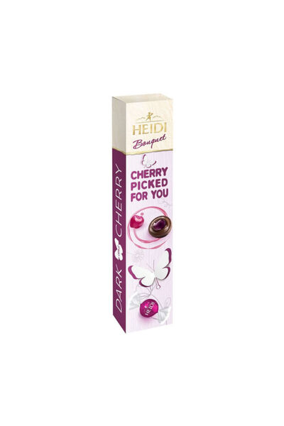 Heidi Chocolate pralines with black cherries, 70g