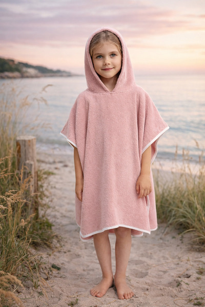 Motif Mağaza فائض التصدير* منشفة أطفال بغطاء للرأس مصنوعة من القطن الفاخر بنس...