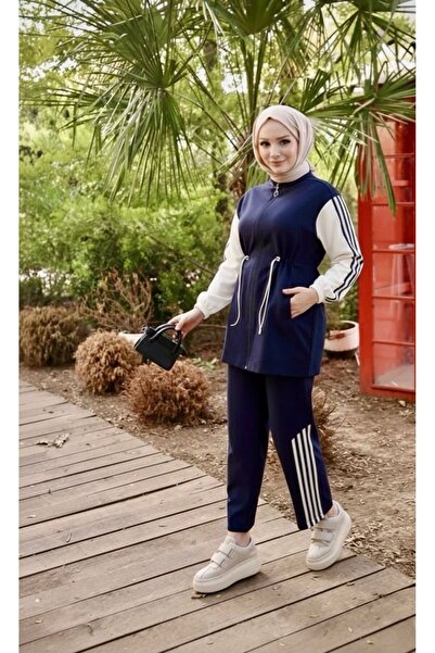 ONE WAY FASHION Two-piece pajama set with zipper