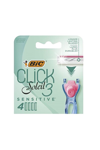 Bic Rezerve aparat de ras Hybrid Soleil Click Sensitive Bic, 4 bucati