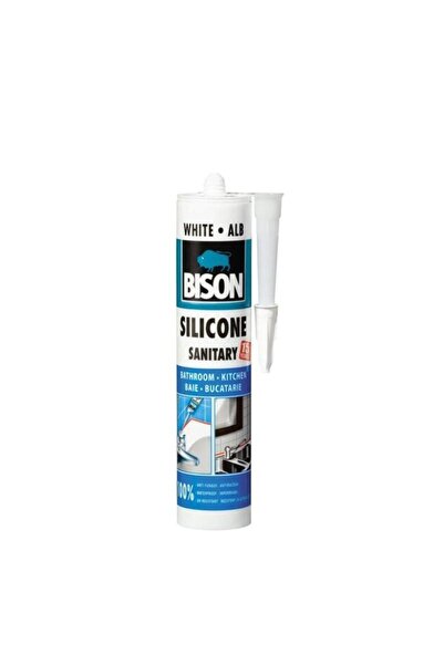 Bison Silicon Sanitar White, 280 ml