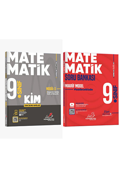 Kondisyon Yayınları 9.SINIF MATEMATİK KONU İŞLEME MODÜLÜ - 3 GEOMETRİK ŞEKİLL...