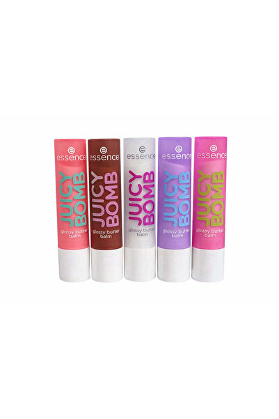 Essence Set 5 Juicy Bomb Glossy Butter Balm