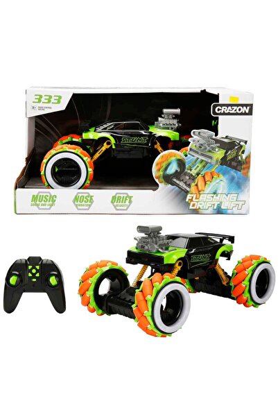 Crazon 1:14 Sesli ve Işıklı Flashing Drift Light USB Şarjlı Uzaktan Kumandalı...