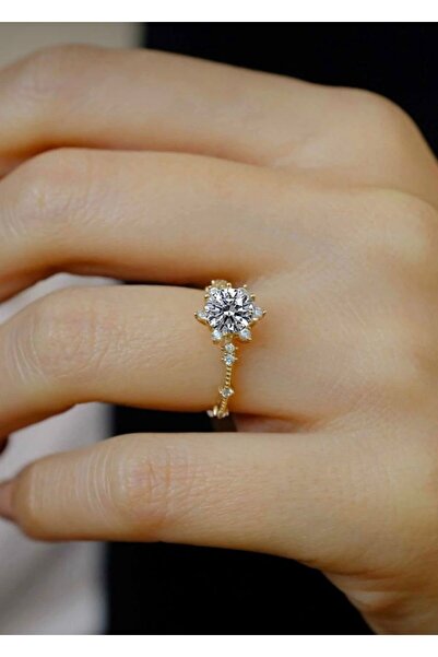 Lunetta Jewelry Lotus Çiçek Yüzük