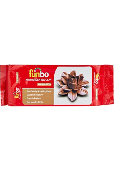 Clips طين فنبو المتصلب بالهواء 500 غرام تيراكوتا