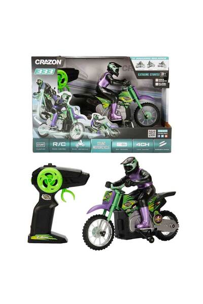 Crazon 1:18 Uzaktan Kumandalı Akrobasi Motosikleti