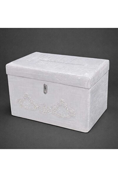Evsay Takı Zarf Para Toplama Sandığı Düğün Nişan Sünnet Takı Sandığı Kilitli