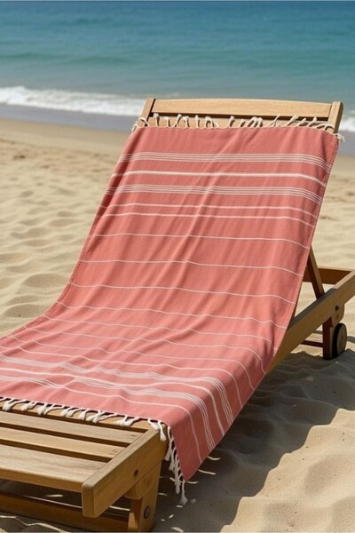 Mulberry Mika 100% Cotton Peshtemal Towel 100X180 cm |   Beach Towel, Hammam ...