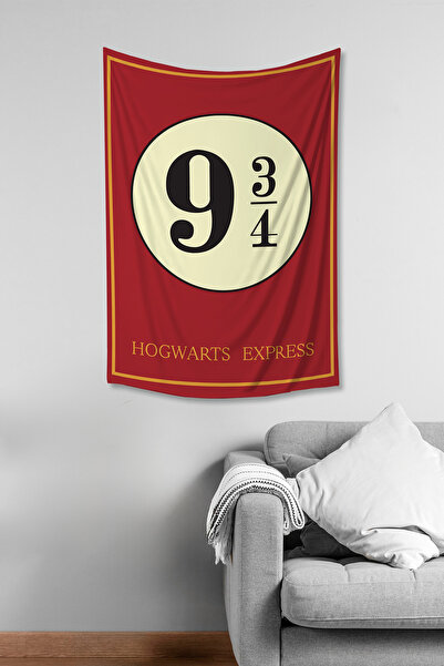 Moud's Harry Potter Hogwarts Express Patterned Wall Covering Wall Tapestry Su...
