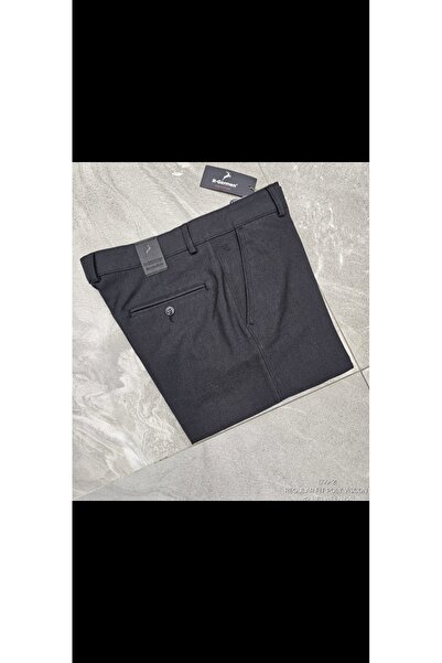 Cinar erkek giyim Men's Linen Canvas Trousers Thick Fabric Anti-Wrinkle Lycra