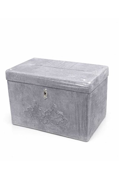 Evsay Takı Zarf Para Toplama Sandığı Düğün Nişan Sünnet Takı Sandığı Kilitli