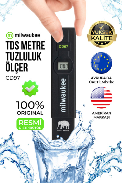 Milwaukee CD97 TDS Metre – Su TDS ve Mineral Ölçüm Cihazı