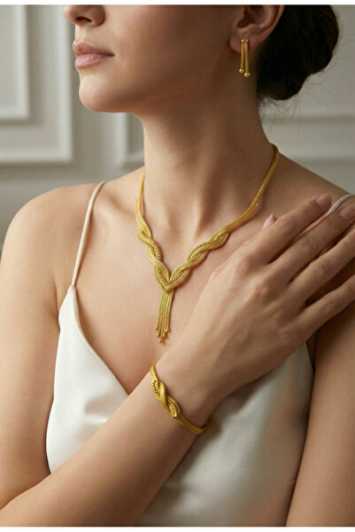 Çelikoğlu Kuyumculuk 8 AYAR ALTIN KAZZE SET