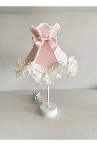 luluavizem sinem semiz Luluavizem Prenses odası Patentli Abajur Pudra Pembe D...