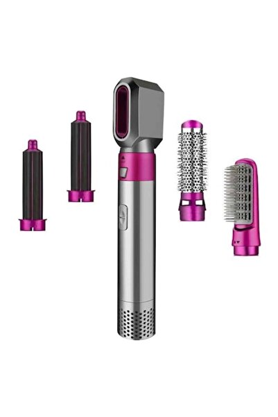 dalimag Perie electrică de păr 5 în 1, uscare și îndreptare automată pentru p...