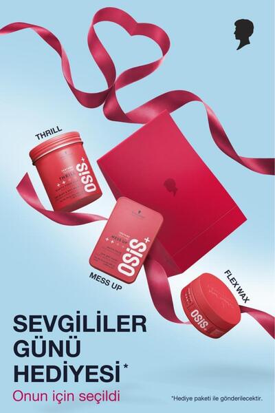 Osis Sevgililer Günü Hediye Seti – Mess Up & Thrill & Flex Wax