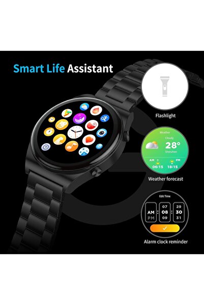 g-tab GT3 Pro Max AMOLED Bluetooth Calling Smartwatch
