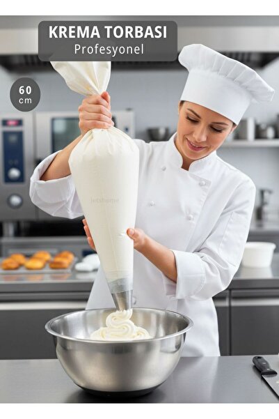 Jet's Home Professional 60 cm Pastry Bag – for Dispensing Giant Cakes and Doughs