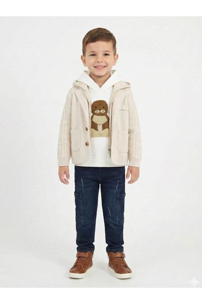 XO Kids Boy's 3-Piece Top and Bottom Set 6-9 Years 13205