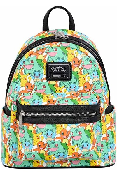 Loungefly Pokemon Multi-Character Printed Mini Backpack