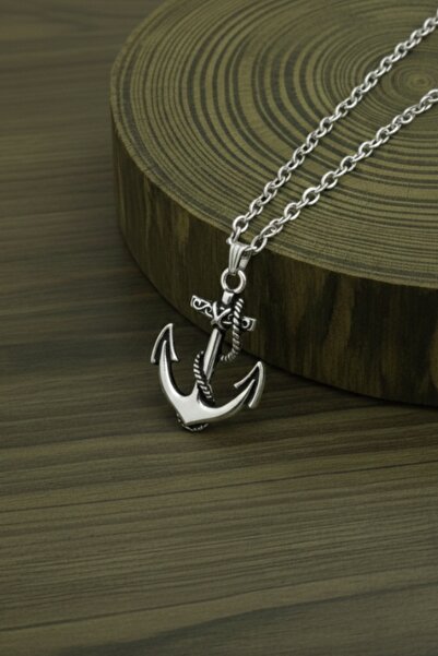 AB Takı Sailor Premium Anchor Design Necklace Men's Necklace Fashion Necklace