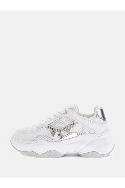 Guess Harpaa Logo Zincirli Kadın Sneaker Ayakkabı FLPHARELE12