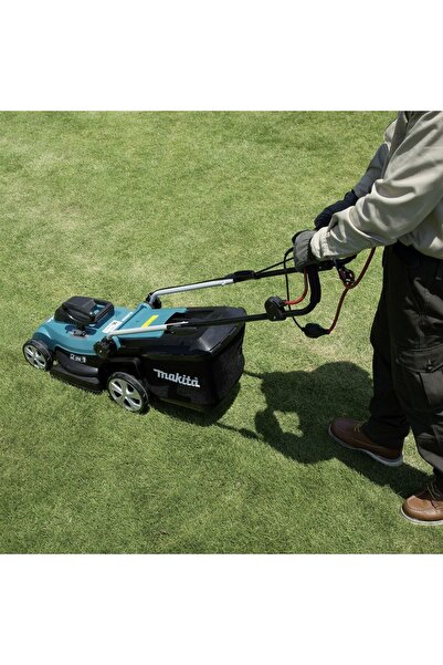 Milano Makita Electric Lawnmower 33cm 1100W, Lightweight & Powerful Grass Cut...